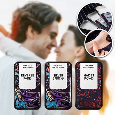 Sada tuhých parfumov s feromónmi (3 x 10 g) | AMBROSIA